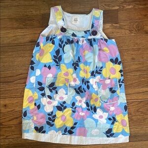 Mini Boden Colorful Floral Kids Dress 4-5